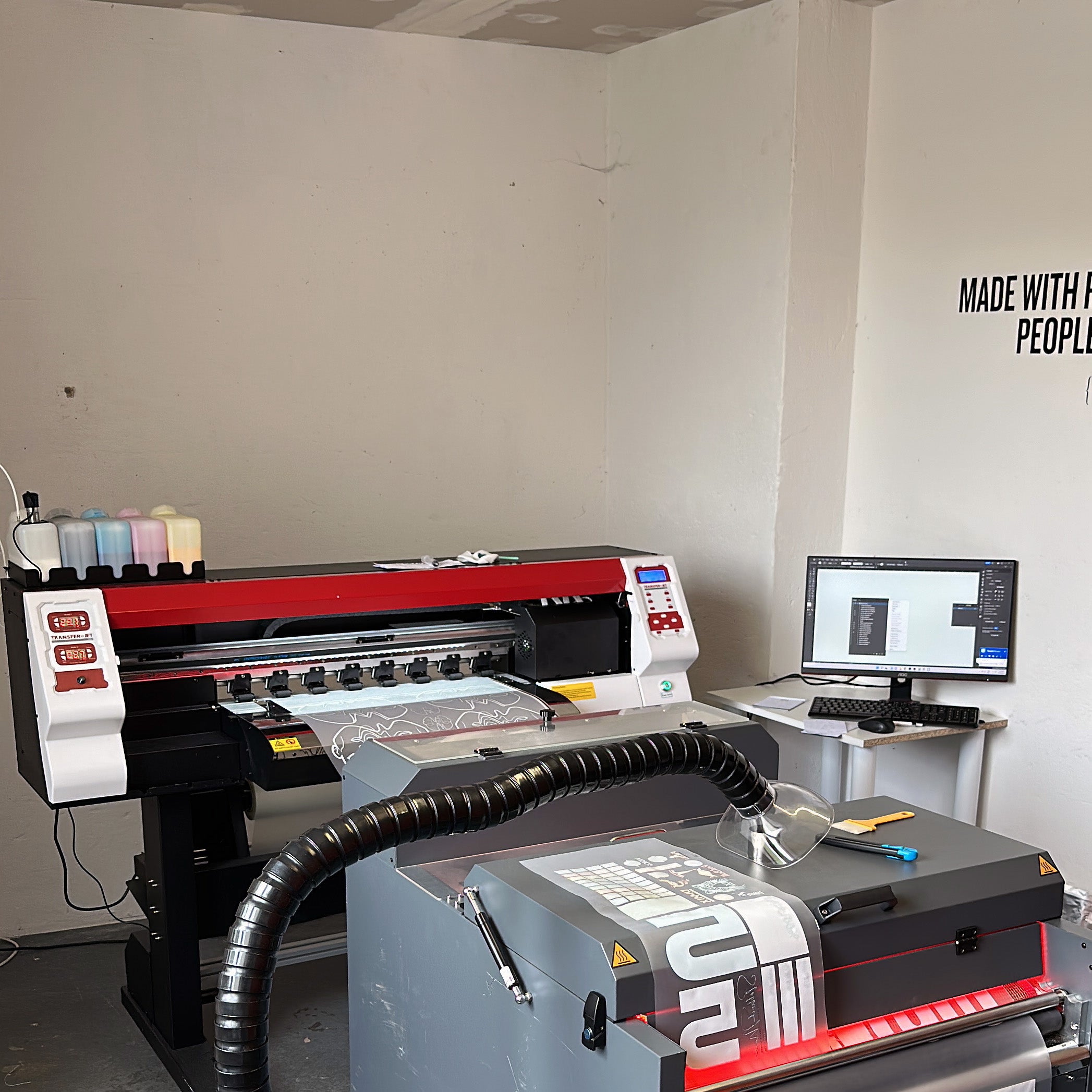 First DTF machine experience